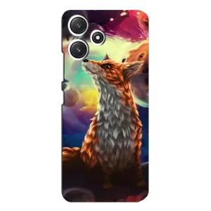 Чохли з картинкою Лисичка для Xiaomi POCO M6 Pro (5G) (VPrint) (Лисичка в космосі)