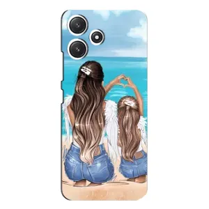 Чохол з друком для Xiaomi POCO M6 Pro (5G) - (Мама з дитинкою) (AlphaPrint) (Мама з донькою)
