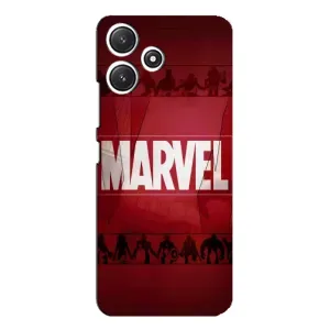 Чохол МАРВЕЛ для Ксіаомі ПОКО М6 Про (5Д) (AlphaPrint) (MARVEL)
