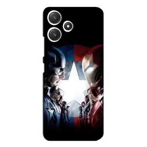 Чохли з героями Марвел Xiaomi POCO M6 Pro (5G) (VPrint) (Марвел стайл)