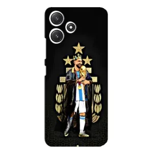 Чохли для Xiaomi POCO M6 Pro (5G) (Leo чемпіон) (AlphaPrint) (Мессі Король)