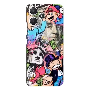 Чохли з крутими принтами для Xiaomi POCO M6 Pro (5G) - (PREMIUMPrint) (Monopoly man)