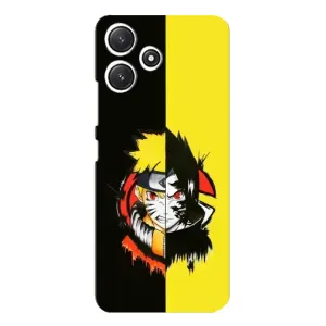 Naruto Anime Чохли для Ксіаомі ПОКО М6 Про (5Д) (AlphaPrint) (Наруто-Ітачі)