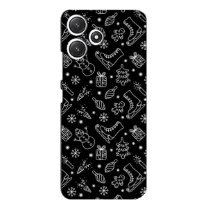 Новорічні, Святкові Чохли для Xiaomi POCO M6 Pro (5G) - 2024 год (Новорічний фон)