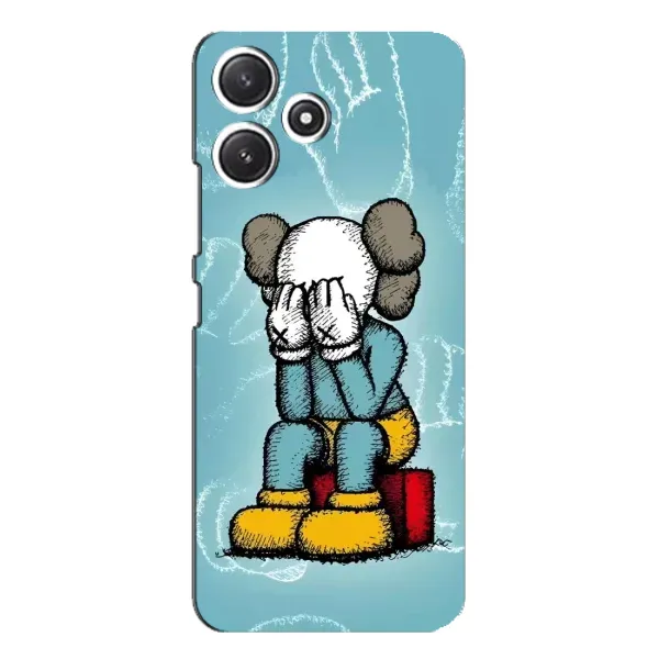 Чехол с принтом «Плач Bearbrick» для Xiaomi POCO M6 Pro (5G)