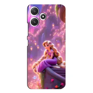 Чохол Рапунцель для Xiaomi POCO M6 Pro (5G) (Рапунцель у замку)