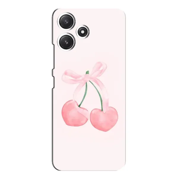 Чохол з принтом «Рожеві вишні» для Xiaomi POCO M6 Pro (5G)