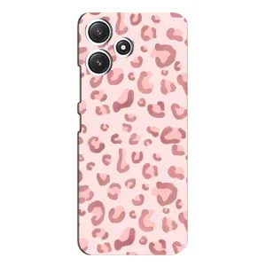 Чохол з розовим принтом для Xiaomi POCO M6 Pro (5G) (Рожевий леопард)