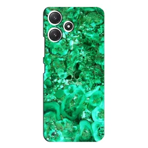 Мраморний чехол на Xiaomi POCO M6 Pro (5G) (VPrint) (Салатовий Мрамор)