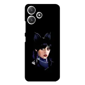 Чехлы Венсдей на Xiaomi POCO M6 Pro (5G) Уэнсдей (AlphaPrint)