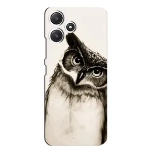 Чохол з пташками на Xiaomi POCO M6 Pro (5G) (VPrint) (Сова)