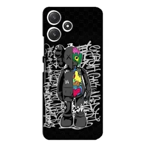 Чохли для Xiaomi POCO M6 Pro (5G) - Bearbrick Louis Vuitton (PREMIUMPrint) (Стиль Bearbrick)