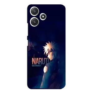 Naruto Anime Чохли для Ксіаомі ПОКО М6 Про (5Д) (AlphaPrint) (тінь Наруто)