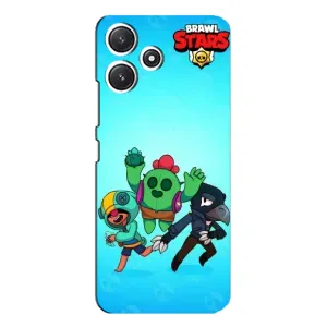 Чехлы Brawl Stars для Xiaomi POCO M6 Pro (5G) (AlphaPrint) (Тріо героїв)