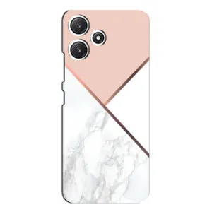 Мраморний чехол на Xiaomi POCO M6 Pro (5G) (VPrint) (Тройний мрамор)