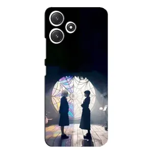 Чохли Венсдей на Xiaomi POCO M6 Pro (5G) Уенсдей (AlphaPrint) (Венздей та Інід)