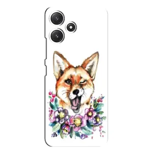 Чохли з картинкою Лисичка для Xiaomi POCO M6 Pro (5G) (VPrint) (Весела лисичка)