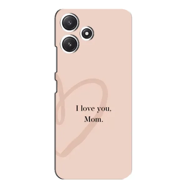 Чохол з принтом «Серце мамі» для Xiaomi POCO M6 Pro (5G)