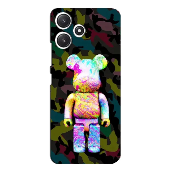 Чехол с принтом «Яркий Bearbrick» для Xiaomi POCO M6 Pro (5G)