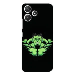 Чохли з героями Марвел Xiaomi POCO M6 Pro (5G) (VPrint) (Зелений Халк)