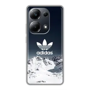 Чехлы Адидас для Xiaomi POCO M6 Pro (AlphaPrint) (Адидас в горах)
