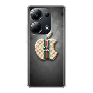 Чехлы ГУЧЧИ для Поко М6 Про (AlphaPrint) (Apple gucci)
