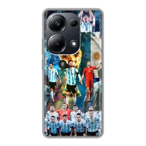 Чехлы Месси для Xiaomi POCO M6 Pro (AlphaPrint) (Аргентина Месси)