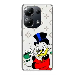 Чехлы для Xiaomi POCO M6 Pro - Скрудж МакДак Louis Vuitton (PREMIUMPrint) (Баксы Скрудж)