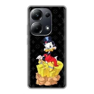 Чехлы для Xiaomi POCO M6 Pro - Скрудж МакДак Louis Vuitton (PREMIUMPrint) (Богатство Макдака)