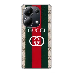 Чехлы ГУЧЧИ для Поко М6 Про (AlphaPrint) (Gucci дизайн)