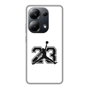 Чехлы для Xiaomi POCO M6 Pro - с картинкой JORDAN (AlphaPrint) (Jordan 23)