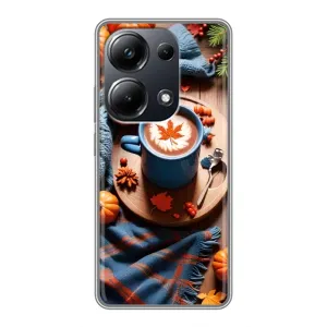 Чехол с принтом «Кофе и тыковки» для Xiaomi POCO M6 Pro