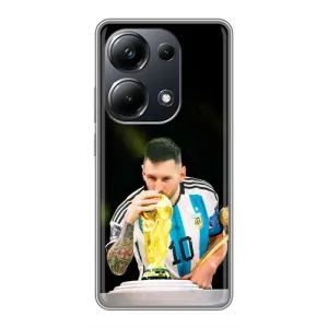 Чехлы для Xiaomi POCO M6 Pro (Leo чемпион) (AlphaPrint) (Кубок Месси)