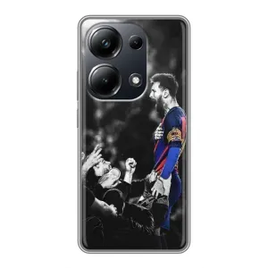 Чехлы Месси для Xiaomi POCO M6 Pro (AlphaPrint) (Lionel Messi)