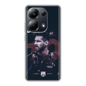 Чехлы Месси для Xiaomi POCO M6 Pro (AlphaPrint) (Месси 10)