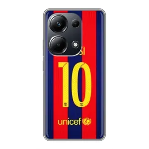 Чехлы Месси для Xiaomi POCO M6 Pro (AlphaPrint) (Messi Barca 10)