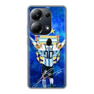 Чехлы для Xiaomi POCO M6 Pro (Leo чемпион) (AlphaPrint) (Месси сборная)