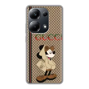Чехлы ГУЧЧИ для Поко М6 Про (AlphaPrint) (Mickey GUCCI)