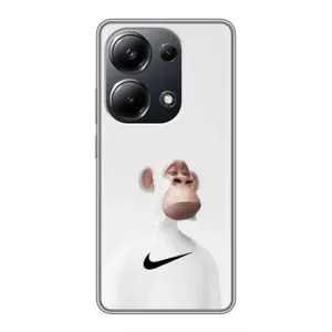 Чехлы с Обезьянами NFT для Xiaomi POCO M6 Pro (AlphaPrint) (обезьяна NFT Nike)