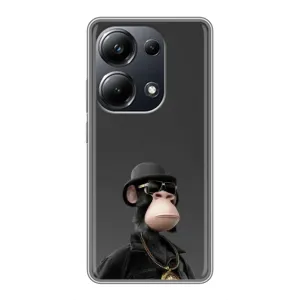 Чехлы с Обезьянами NFT для Xiaomi POCO M6 Pro (AlphaPrint) (Обезьяна NFT)