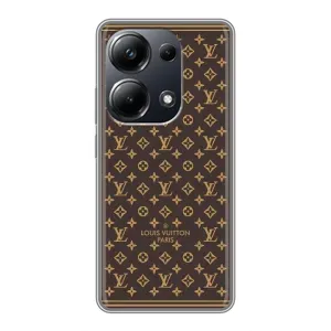 Чехлы Луи Витон для Xiaomi POCO M6 Pro (AlphaPrint - LOUIS VUITTON) (обои LV)
