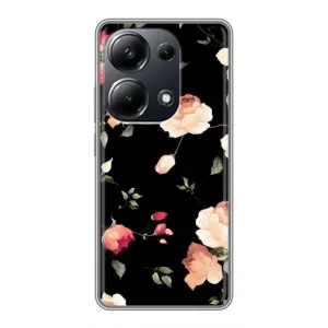 Чехлы с Цветами для Xiaomi POCO M6 Pro (VPrint) (Розочки)