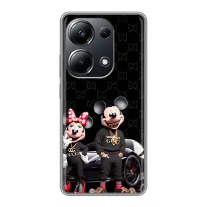 Чехол Disney Mouse Xiaomi POCO M6 Pro (PREMIUMPrint) (Семья Маусов)