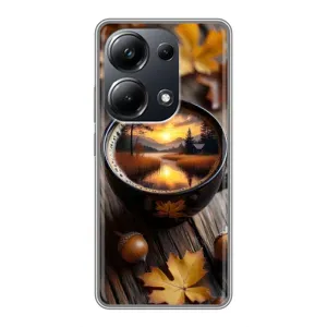 Чехол с принтом «Темный кофе» для Xiaomi POCO M6 Pro