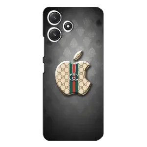 Чехлы ГУЧЧИ для Сяоми Поко М6 (AlphaPrint) (Apple gucci)
