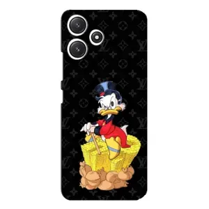 Чехлы для Xiaomi POCO M6 - Скрудж МакДак Louis Vuitton (PREMIUMPrint) (Богатство Макдака)