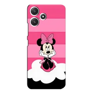 Міккі Маус чохол для Xiaomi POCO M6 (AlphaPrint - Мультяшні) (Дівчинка Maus)