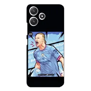 Чохли з футболістом Ерлінг Холанд для Xiaomi POCO M6 (AlphaPrint) (гол Ерлінг Холанд)