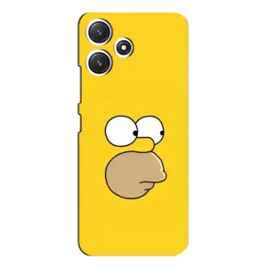 Чехол с Симпсонами для Xiaomi POCO M6 (VPrint) (Гомер)