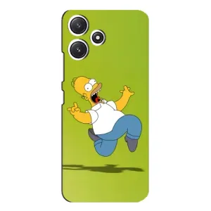 Чехол с Симпсонами для Xiaomi POCO M6 (VPrint) (Гомер Симпсон)